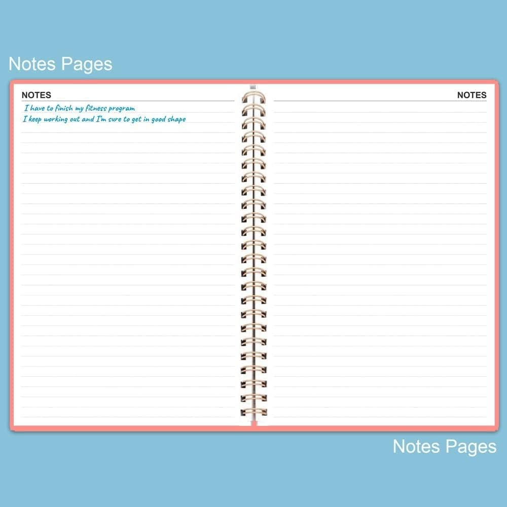Elegant A5 Rose Check Register Notebook – 112 Pages for Financial Tracking