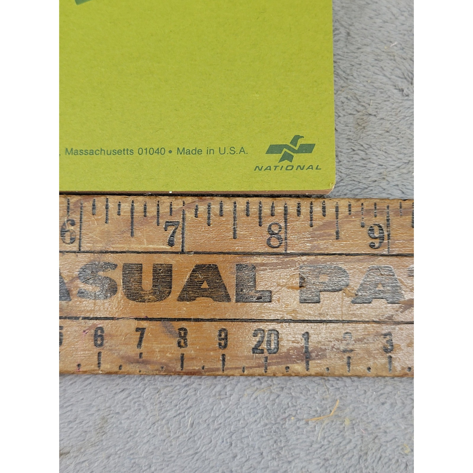National 45-603 Analysis Pad 3 Columns Eye-Ease 11×8.5 50 Sheets Made in USA
