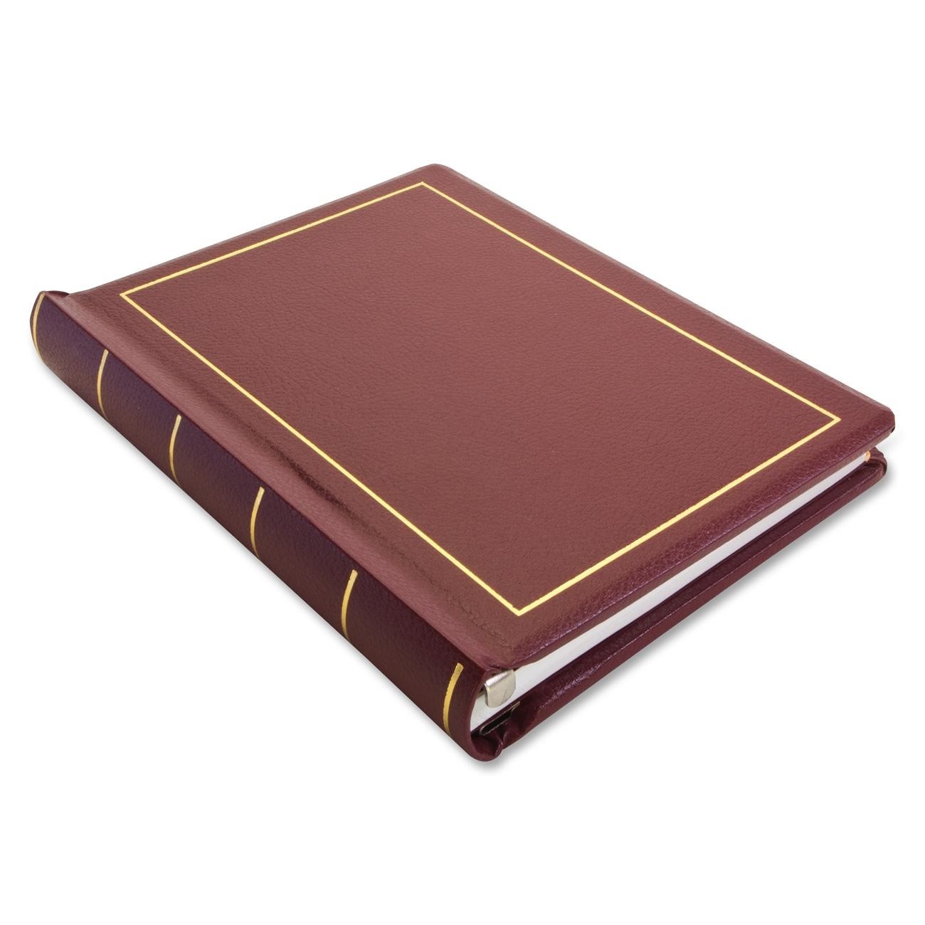 Acco WLJ039611 Minute Book Outfit 250 Sheets 11×8.5 Red/Gold
