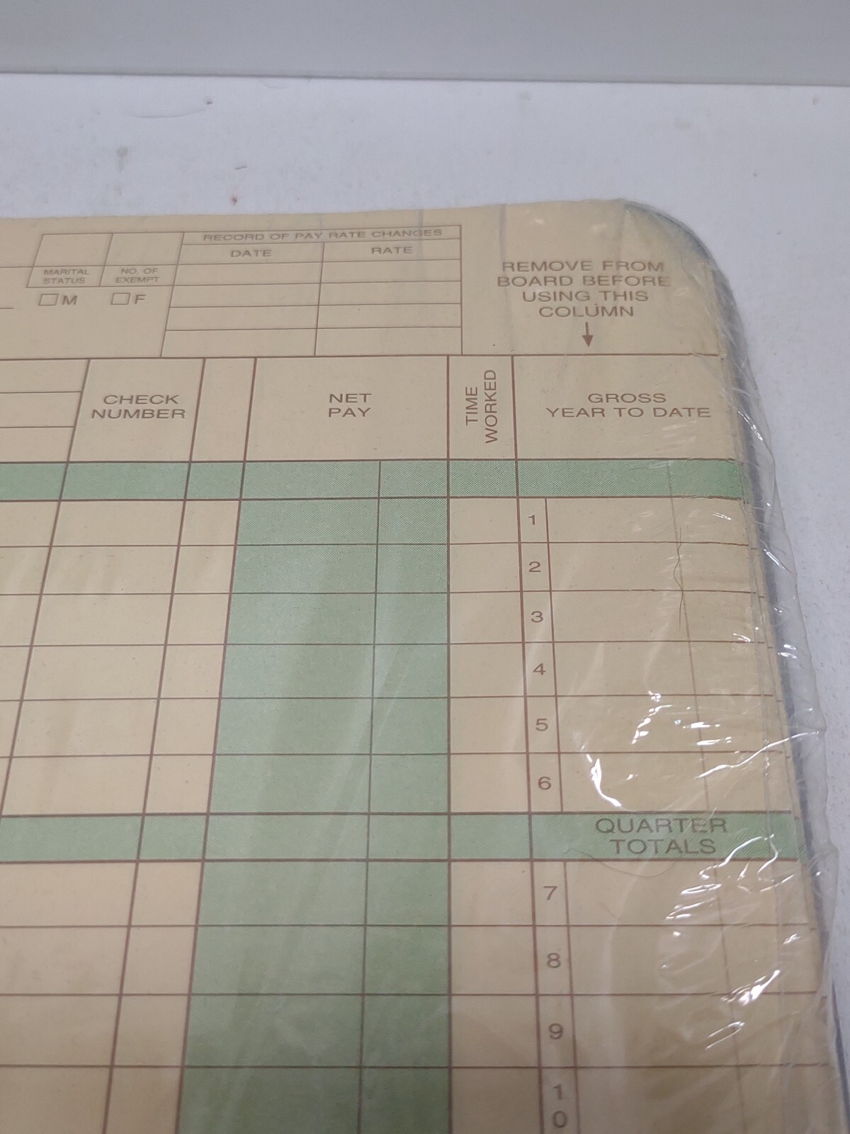 Expense Payroll Ledger (CFB) Form H-LW-16 Vintage 9.75 X 11 (78) Pages