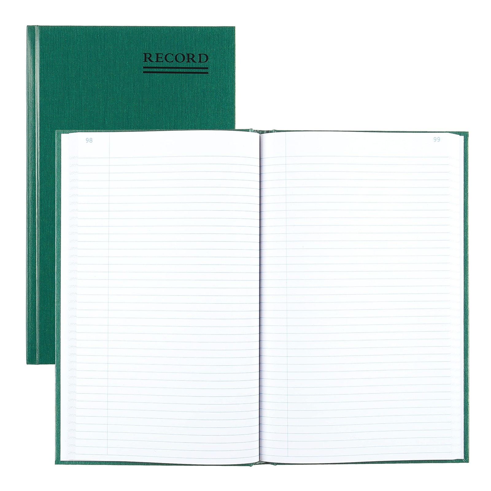 National Emerald Series Record Book, Canvas Hard Cover, Perfect Binding, 12.1…