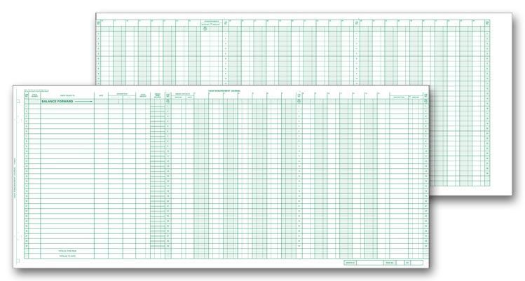 115021N Compact Expense Journal 25 x 11″ QTY 15