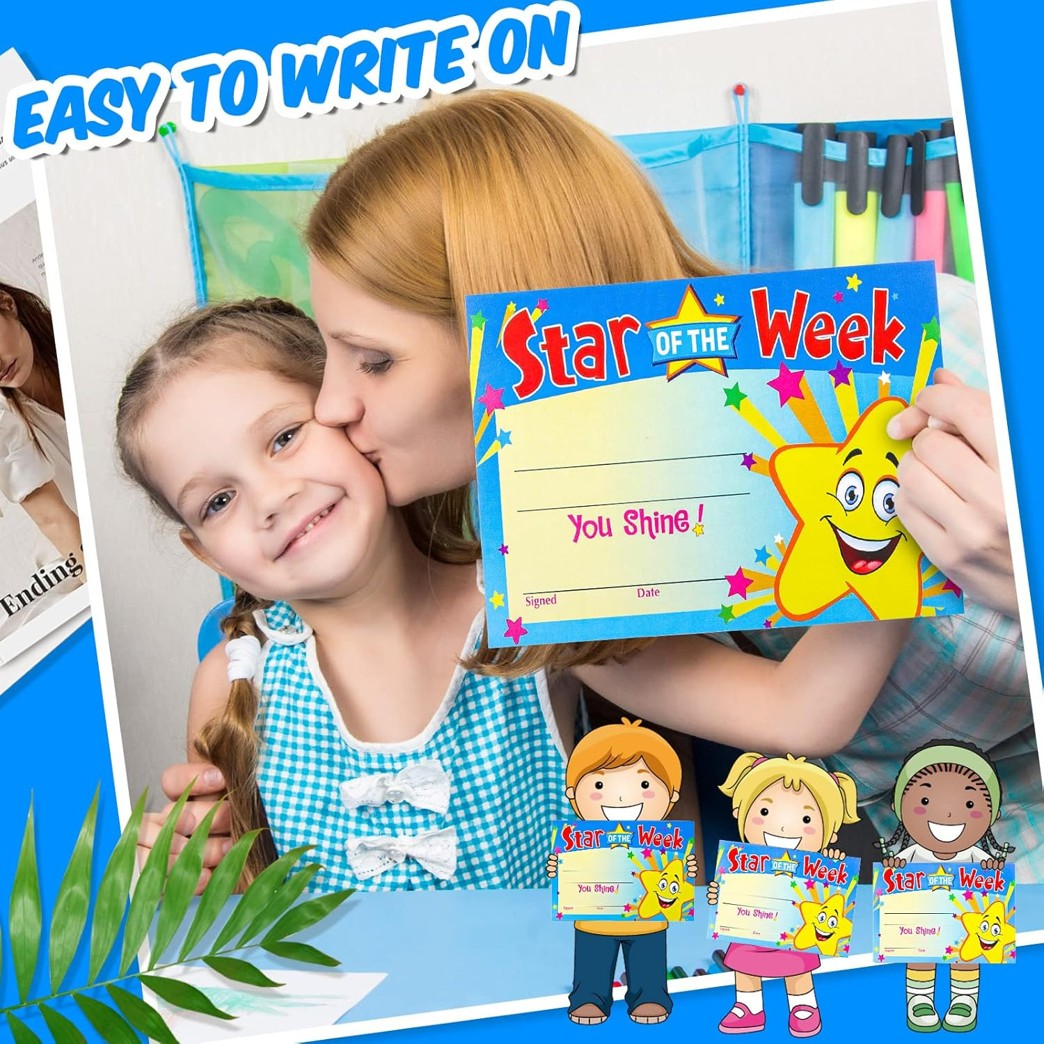 50 Pack Recognition Rewards Star Student Certificates Awards Certificates Studen