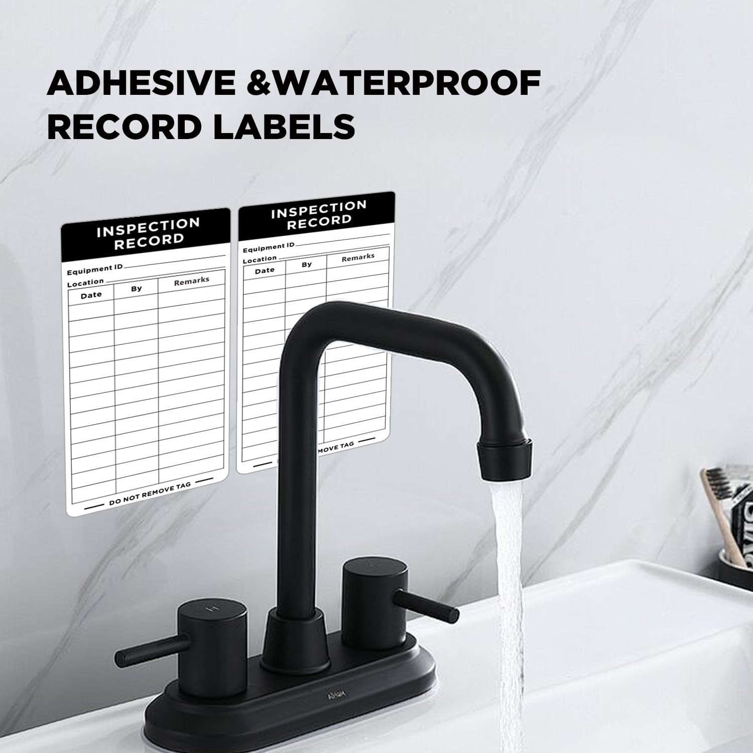 100 Pack Dot Inspection Forms and Stickers,Adhesive Inspection Record Labels …