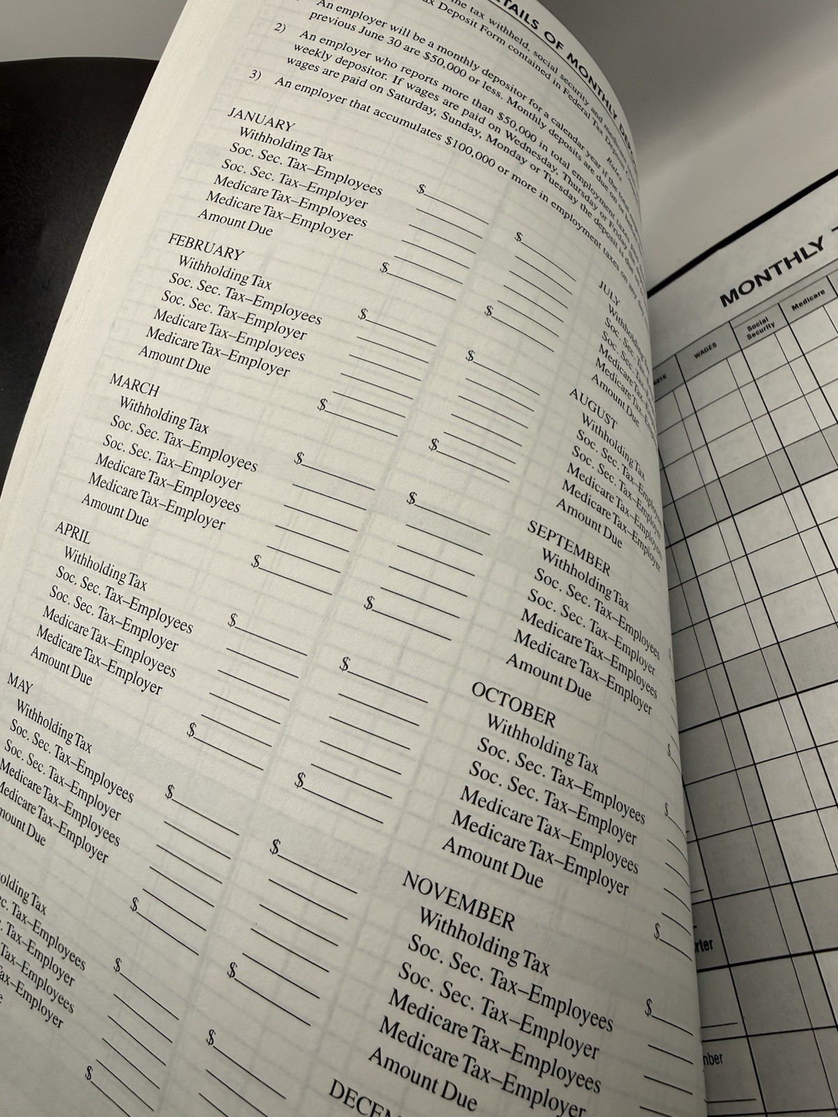 Dome DOM600 Bookkeeping Record Book Weekly 128 Pages 9 x11 Inches not written in