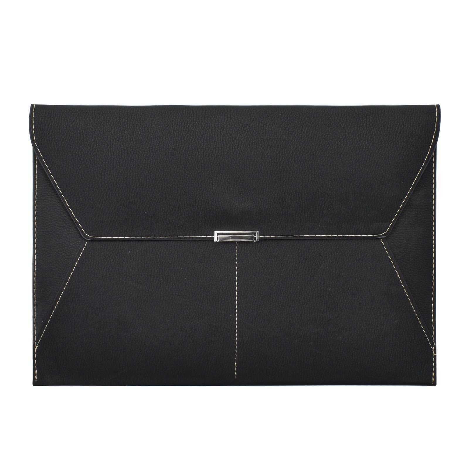 VANRA File Folder Document Holder Organizer Waterproof 13×9.33 inch, Black