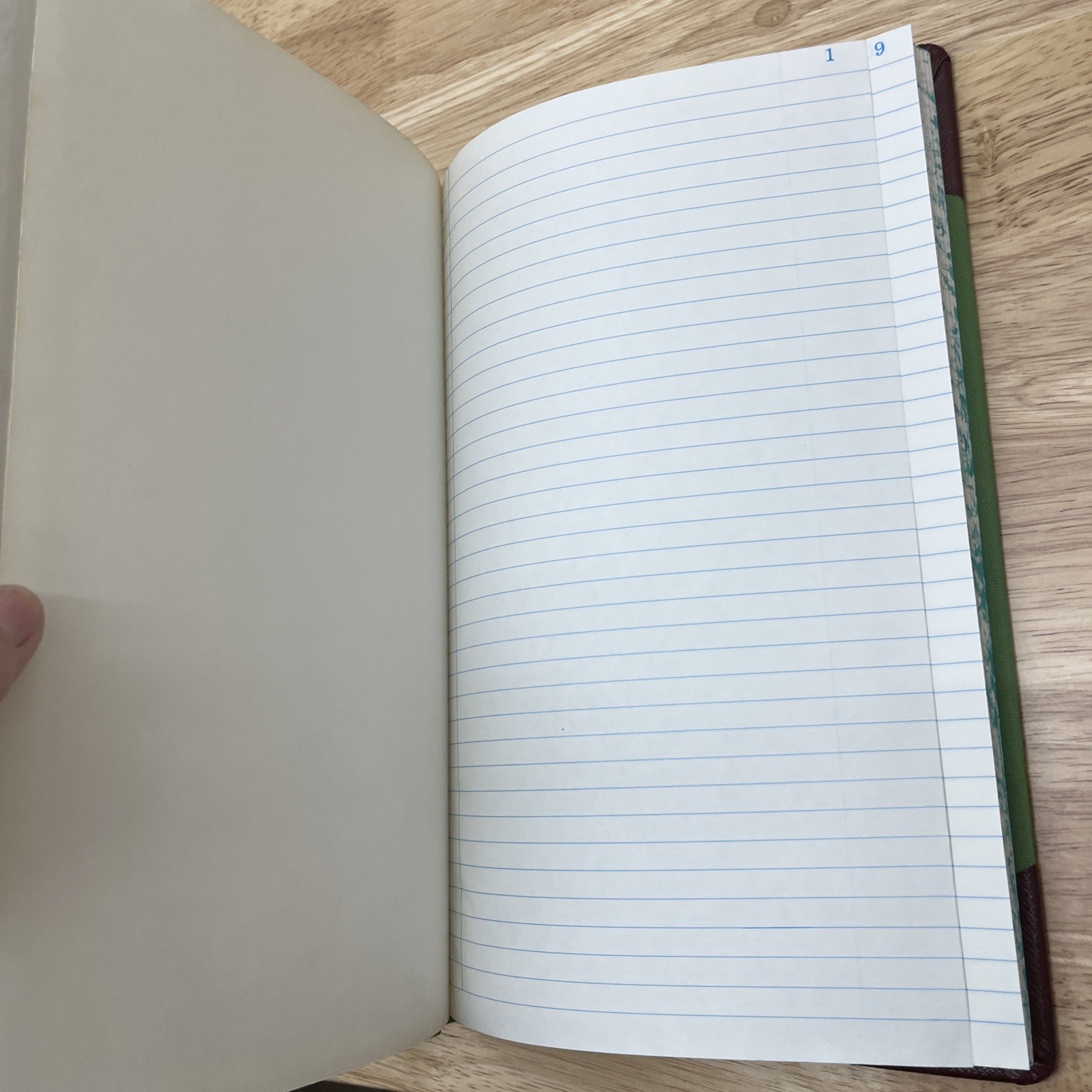 Boorum & Essetle Account Book Journal Ruling 67-1/8 300 Page Mssng pg 3-8 Marks