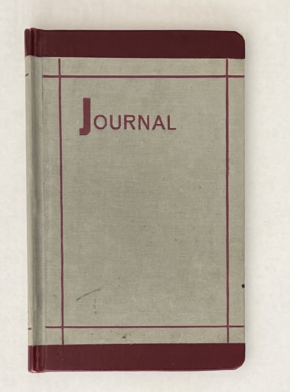 Vintage Accounting Ledger Canvas Bound Journal • **READ**
