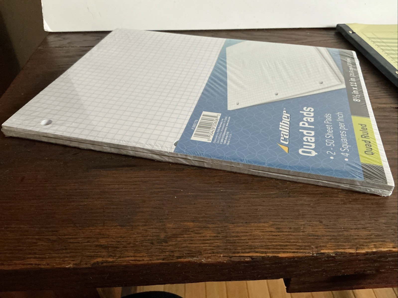 Vintage Accounting Column Pads (49, 47 Sheets), 2 50 Sheet Graph Paper Pads 1120