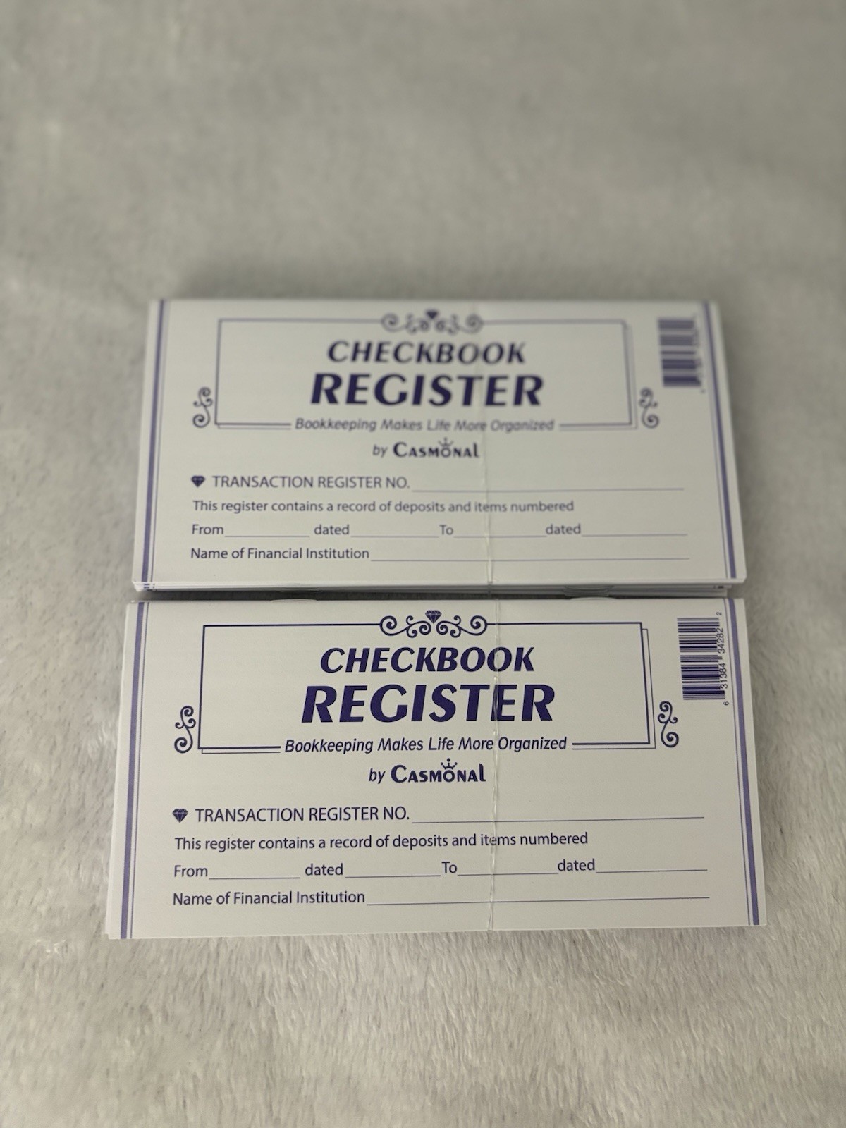 BRAND NEW – 14-Pack Checkbook Transaction Registers