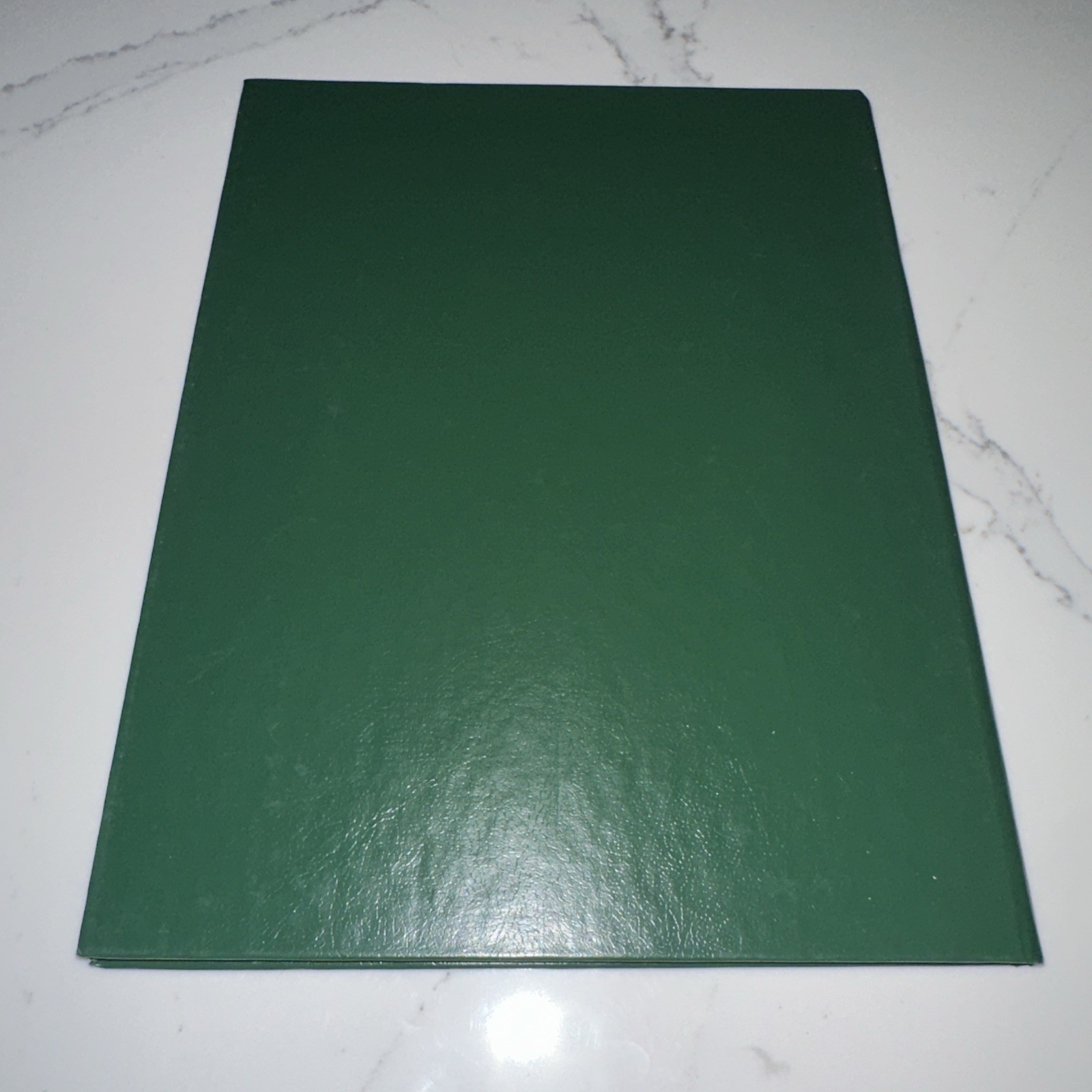 Vintage VIP 2000 4-COLUMN LEDGER, Green Hardback (9.5″ x 7.5″) by Norcom Unused