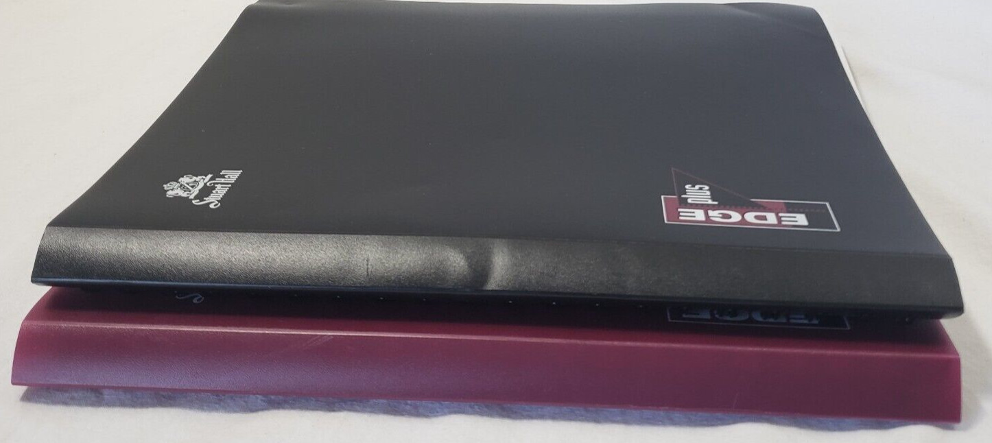 2 Stuart Hall EDGE Plus Spiral 1 Subject Perforated Notebook plastic cover 51620