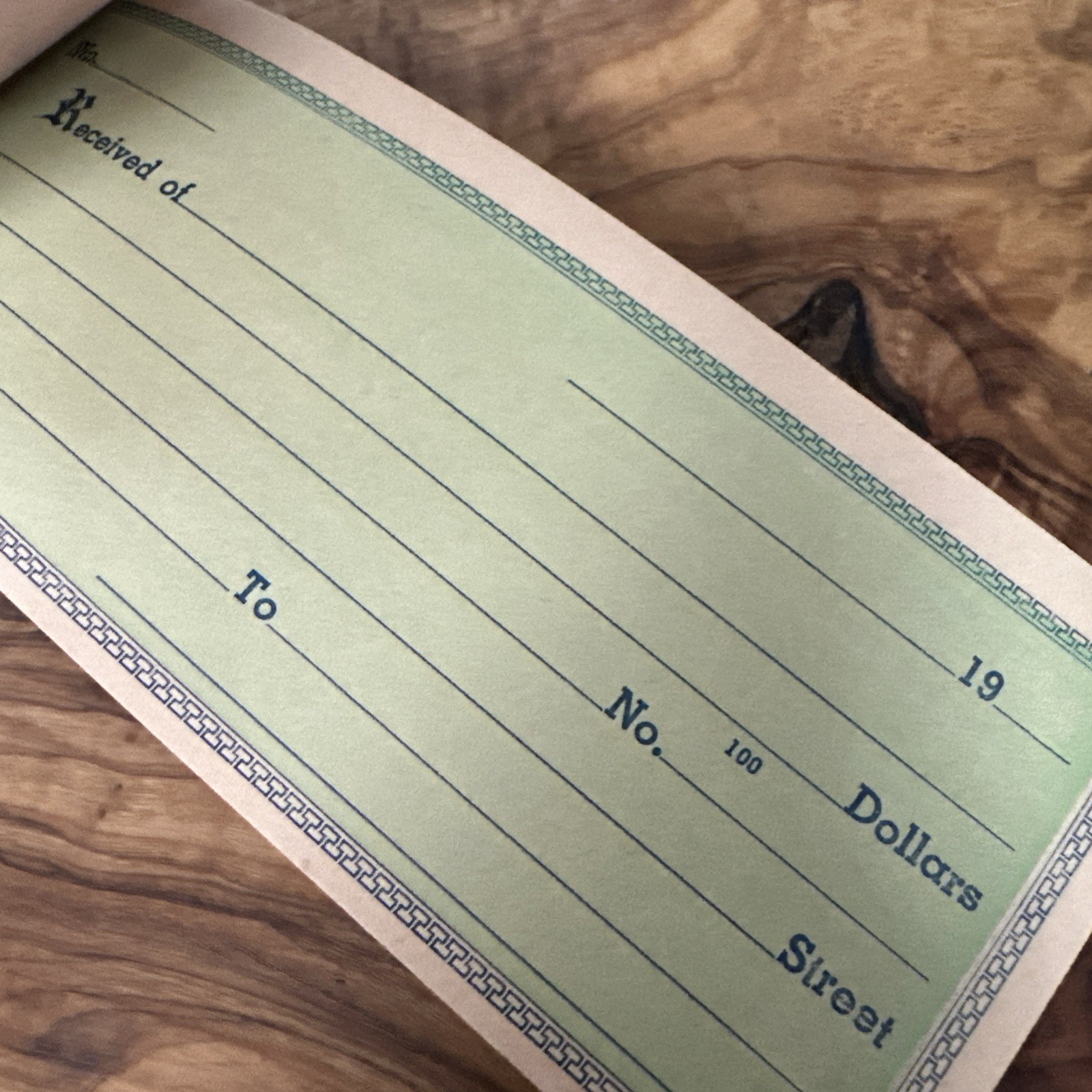 Two Steel City Rent Receipt Book No. 193 Complete W Carbon Paper Vintage 40s 50s