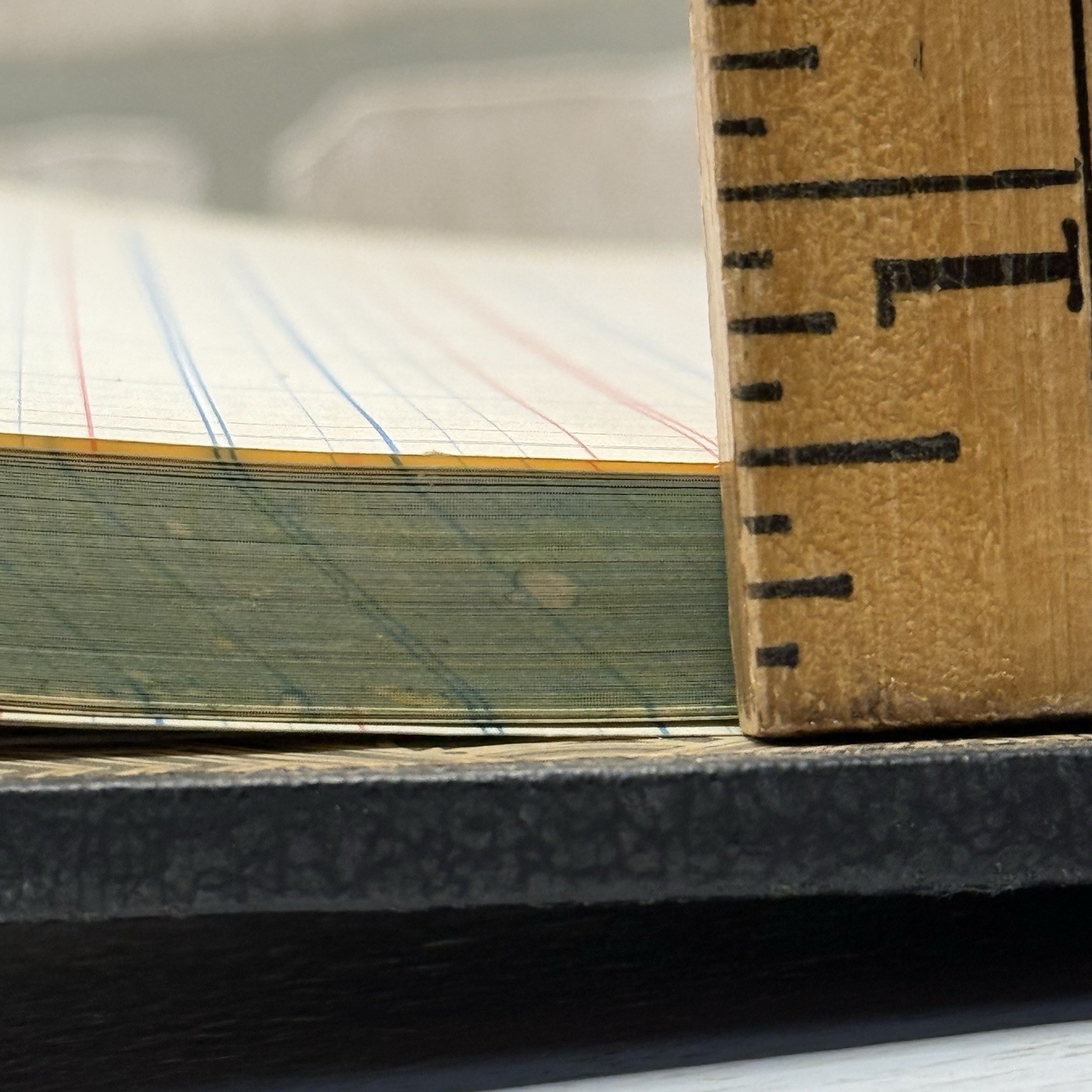 Standard Boorum & Pease No. 6215 1/2 B Two Post Hinge Ledger Paper Made In USA
