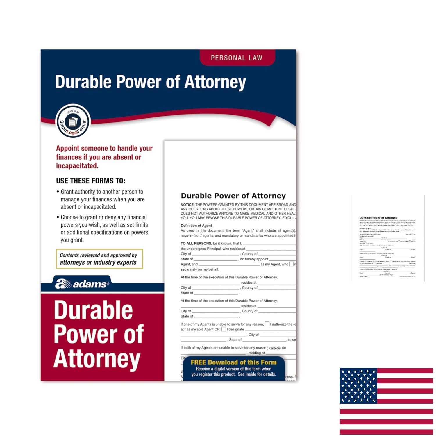Simple & Accessible Durable Power of Attorney Kit – Comprehensive Legal Forms
