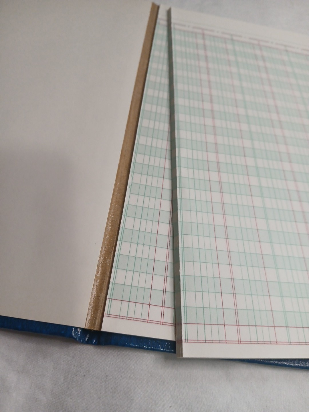 Vintage Mead 12 Column Ledger Paper Pack – Loose Sheets Junk Journal Ephemera