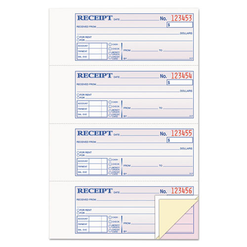 Adams Receipt Book