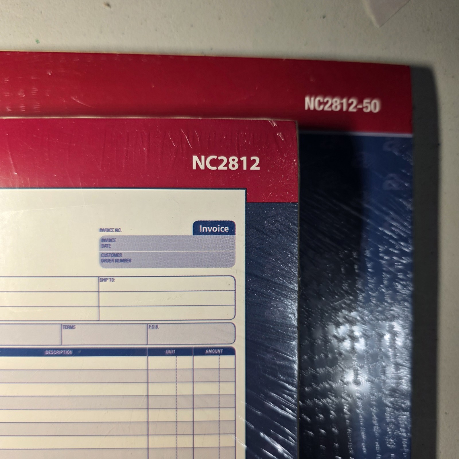Adams Invoice Sets, 2-Part Carbonless, 8-1/2″ X 11-7/16″, NC2812-50 & NC2812