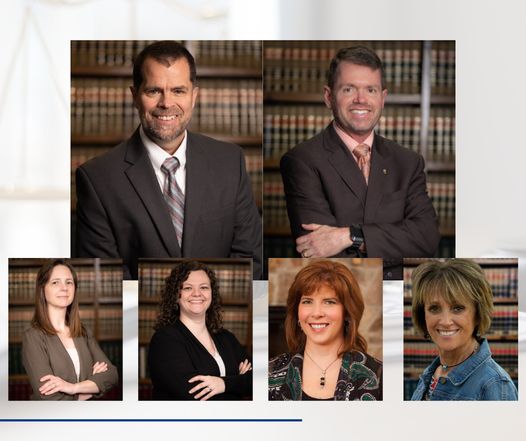 Professional legal team in small office Crossville Tennessee